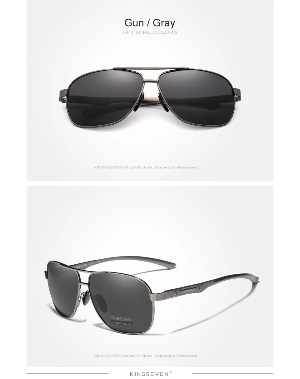 KINGSEVEN Aluminio – Polarizadas y UV400 Unisex