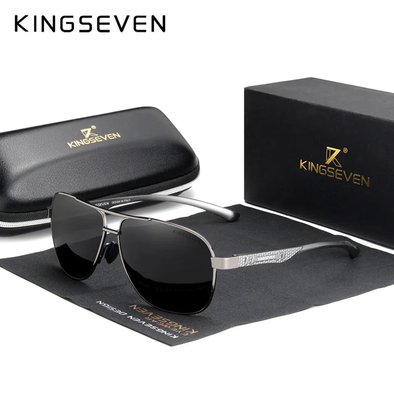 KINGSEVEN Aluminio – Polarizadas y UV400 Unisex