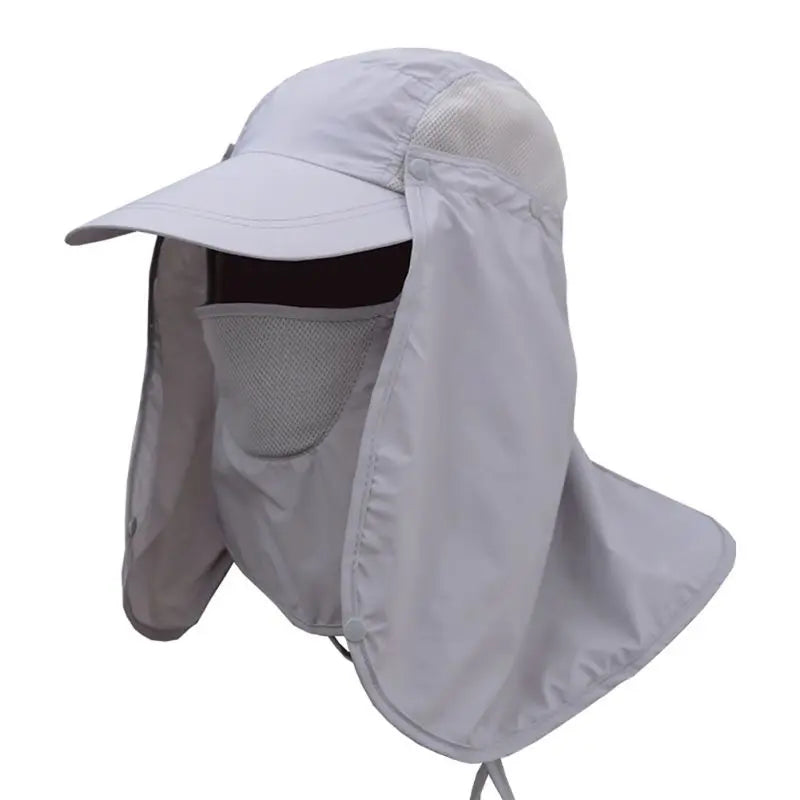 Outdoor Sport Hiking Camping Visor Hat UV Protection Face Neck Cover Fishing Sun Protcet Cap Fishing Cap Rain Hat Sun Hat Jungle