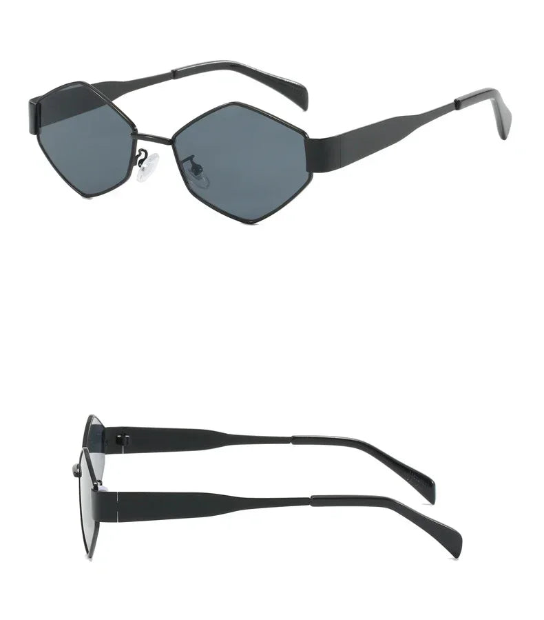 Gafas Hexagon Unisex – Lujo y Marco Pequeño