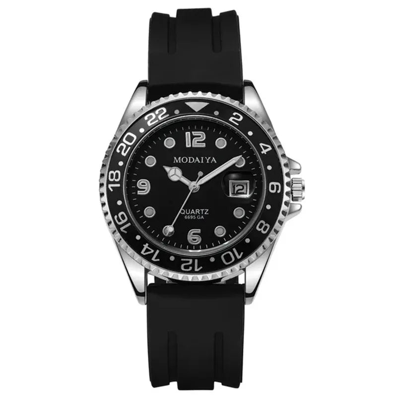 Reloj Deportivo para Hombre 2025 – Lujo Militar de Acero Completo, Cuarzo de Alta Gama.