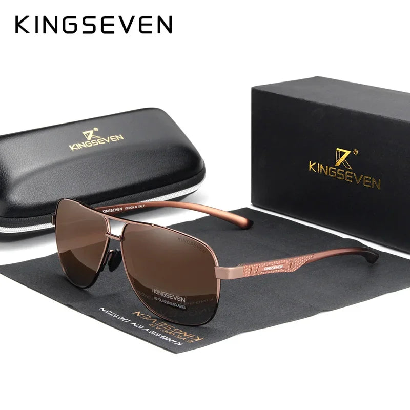 KINGSEVEN Aluminio – Polarizadas y UV400 Unisex
