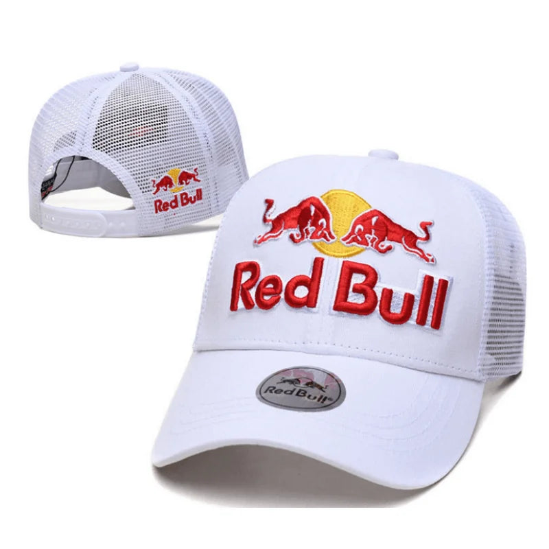 Fashion Red Bull Baseball Cap Embroidery Men Women Four Season Outdoor Trucker Cap Outdoor Casual Sport Visor Sunscreen Hat