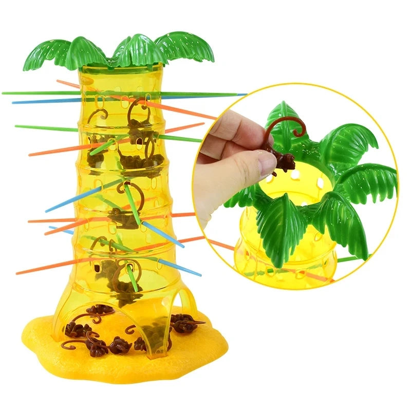 Multiplayer Tabletop Games Rolling Climbing Monkeys Interesting Intelligence Toys Parent-Child Interactive Board Game for Kids