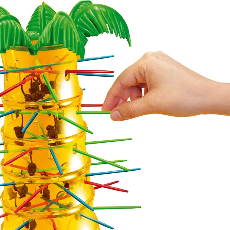 Multiplayer Tabletop Games Rolling Climbing Monkeys Interesting Intelligence Toys Parent-Child Interactive Board Game for Kids