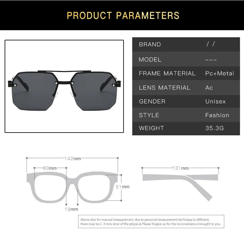 Gafas Metálicas Hombre – Casual y Retro
