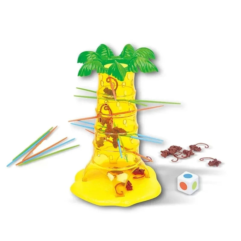 Multiplayer Tabletop Games Rolling Climbing Monkeys Interesting Intelligence Toys Parent-Child Interactive Board Game for Kids
