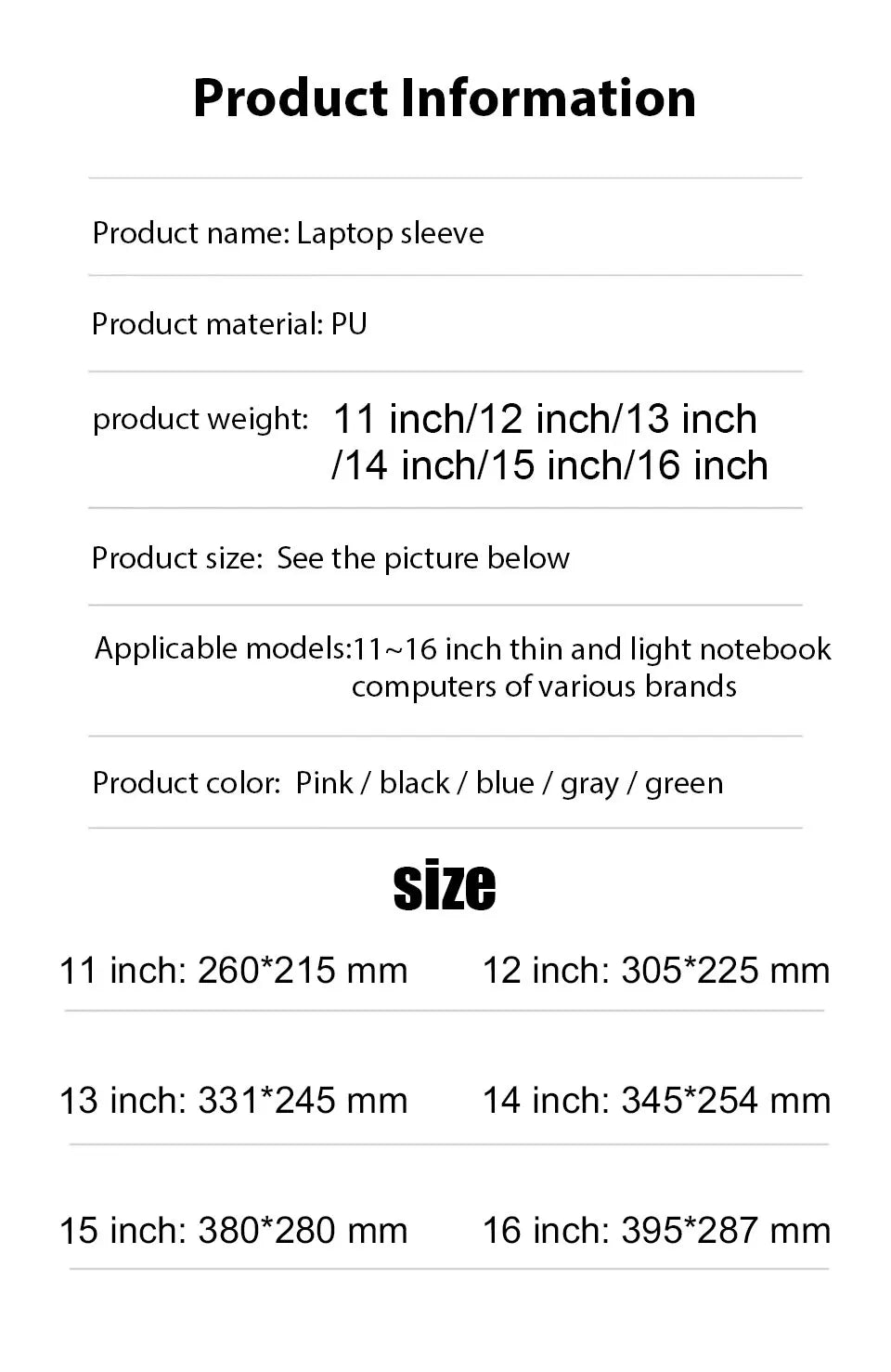 Laptop Sleeve Bag Case For Apple Macbook 16 15 13 11 inch For Lenovo Huawei Xiaomi ASUS Notebook Bags Table For ipad 12.9 Cover