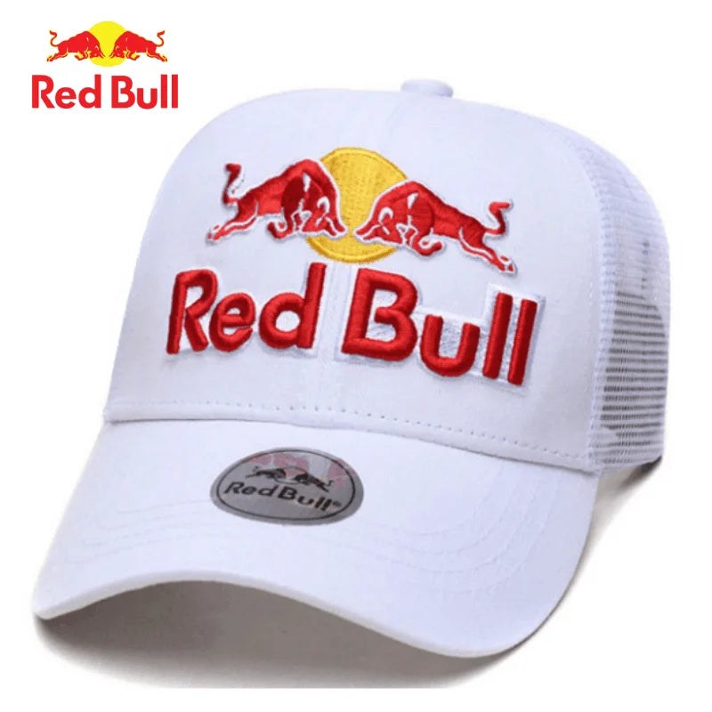 Fashion Red Bull Baseball Cap Embroidery Men Women Four Season Outdoor Trucker Cap Outdoor Casual Sport Visor Sunscreen Hat