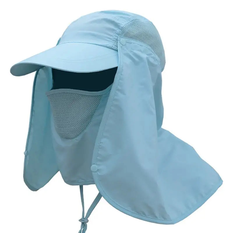 Outdoor Sport Hiking Camping Visor Hat UV Protection Face Neck Cover Fishing Sun Protcet Cap Fishing Cap Rain Hat Sun Hat Jungle