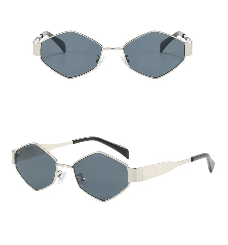 Gafas Hexagon Unisex – Lujo y Marco Pequeño