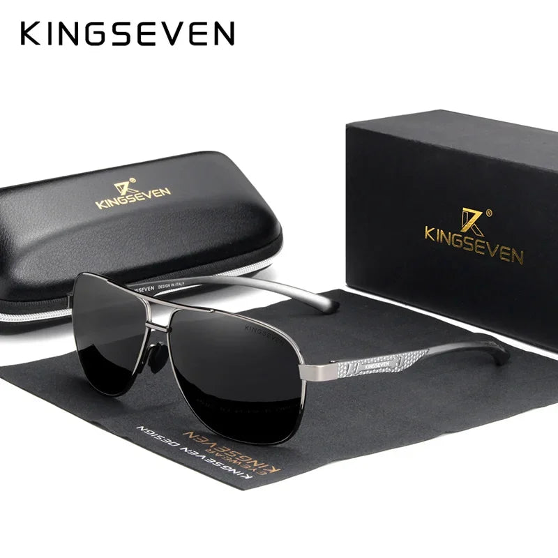 KINGSEVEN Aluminio – Polarizadas y UV400 Unisex