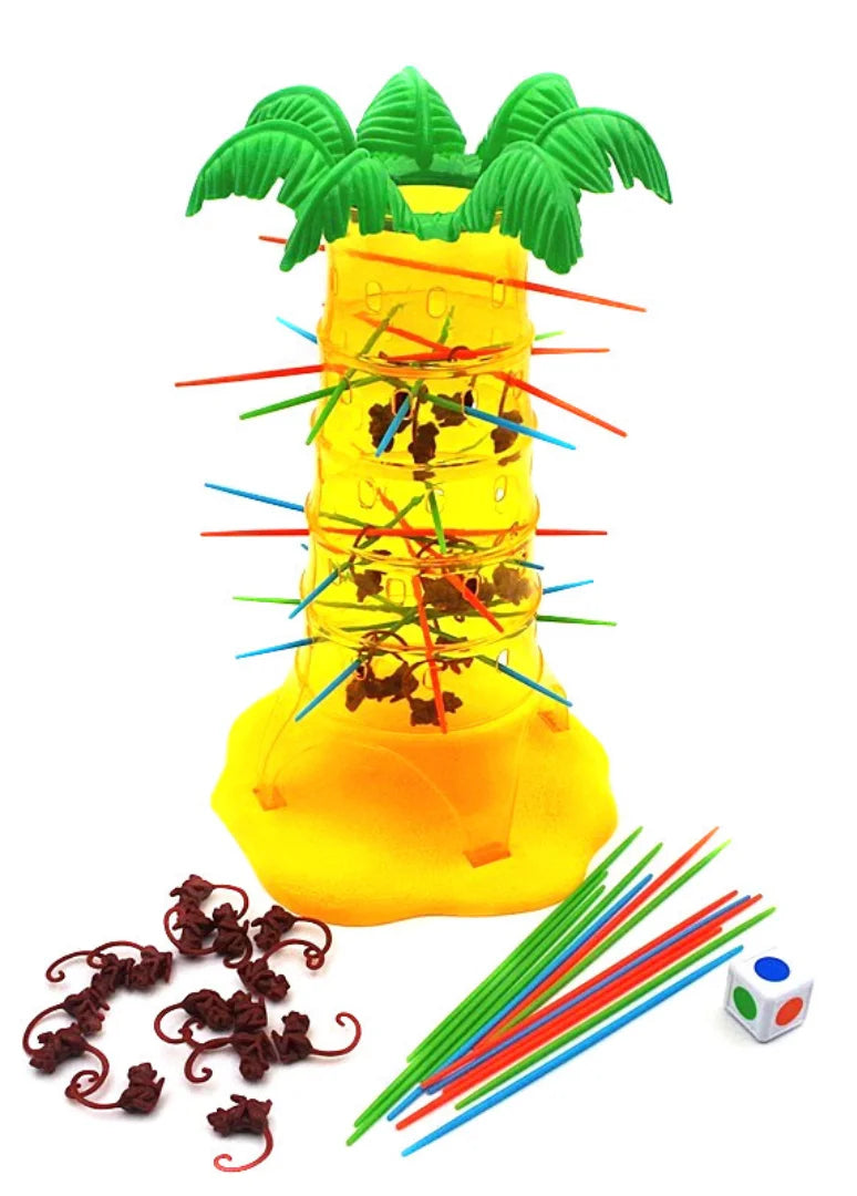 Multiplayer Tabletop Games Rolling Climbing Monkeys Interesting Intelligence Toys Parent-Child Interactive Board Game for Kids