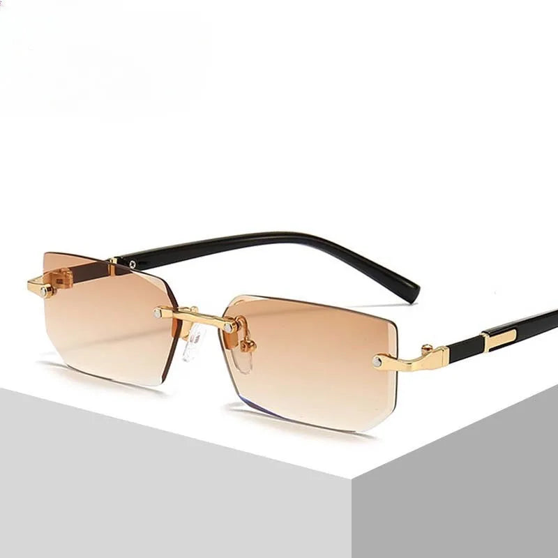 Gafas Retro Sin Montura – Fashion Hombre