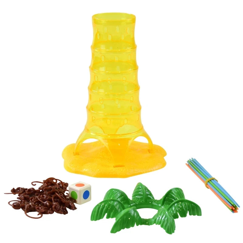 Multiplayer Tabletop Games Rolling Climbing Monkeys Interesting Intelligence Toys Parent-Child Interactive Board Game for Kids