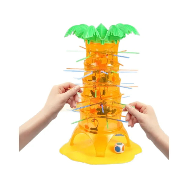 Multiplayer Tabletop Games Rolling Climbing Monkeys Interesting Intelligence Toys Parent-Child Interactive Board Game for Kids