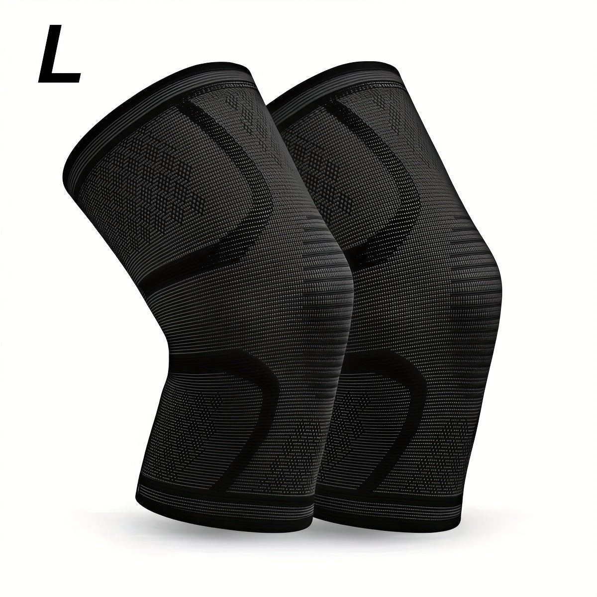 Pack 2 Rodilleras Elásticas – Soporte Deportivo Antideslizante y Transpirable para Hombres y Mujeres