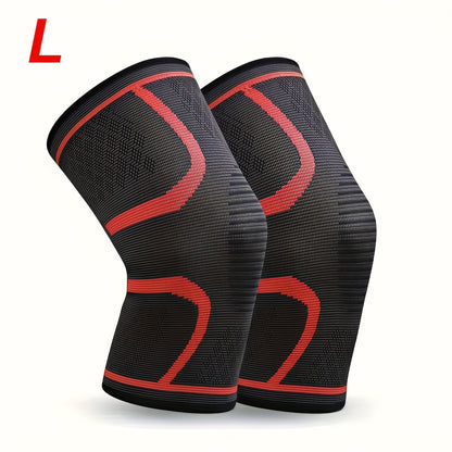 Pack 2 Rodilleras Elásticas – Soporte Deportivo Antideslizante y Transpirable para Hombres y Mujeres