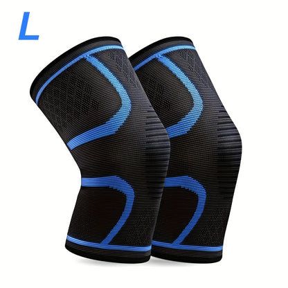 Pack 2 Rodilleras Elásticas – Soporte Deportivo Antideslizante y Transpirable para Hombres y Mujeres