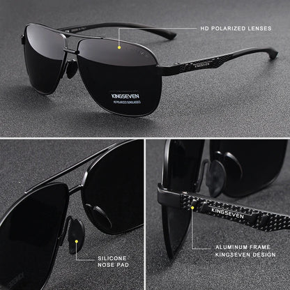 KINGSEVEN Aluminio – Polarizadas y UV400 Unisex