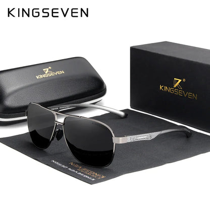 KINGSEVEN Aluminio – Polarizadas y UV400 Unisex