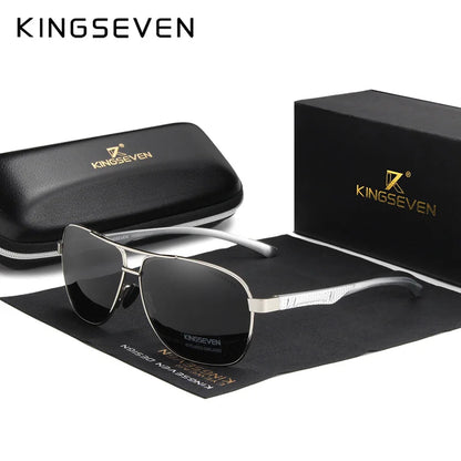 KINGSEVEN Aluminio – Polarizadas y UV400 Unisex