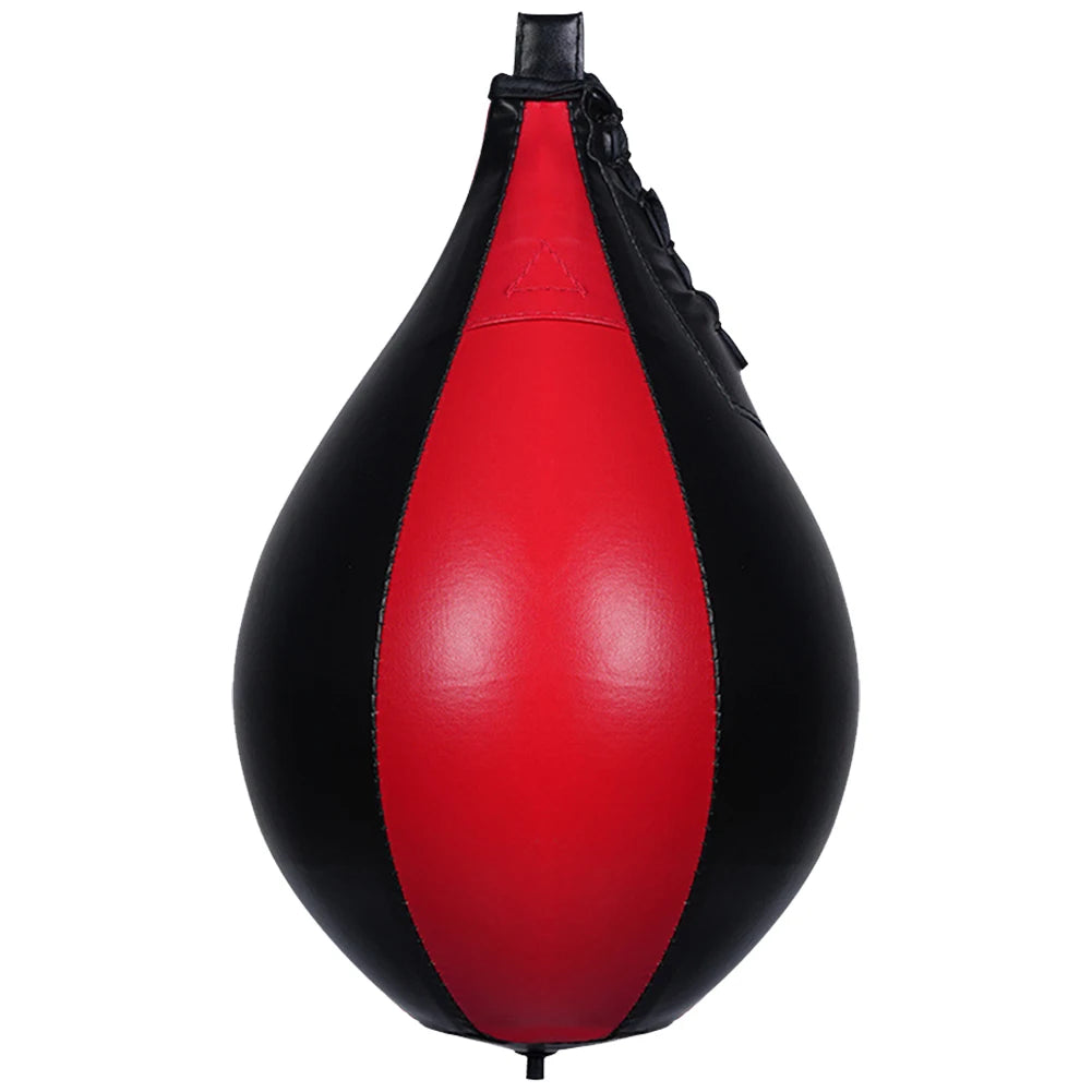 Pelota de Velocidad de Boxeo Colgante | Saco de Boxeo de Piel Sintética PU | Bola de Reflejos para Boxeo, Alivio del Estrés y Entrenamiento de Golpeo | Equipo de Boxeo