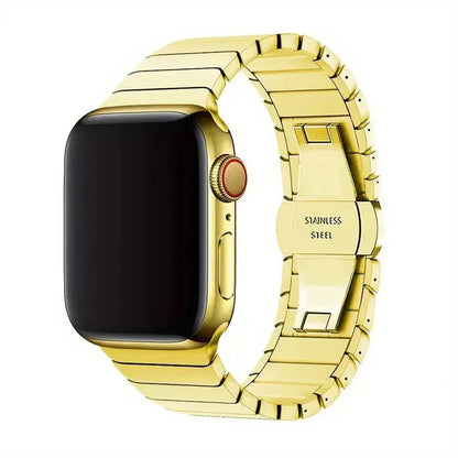 Correa de Titanio para Apple Watch – Acero Inoxidable Compatible con Series 3 al 11 y Ultra