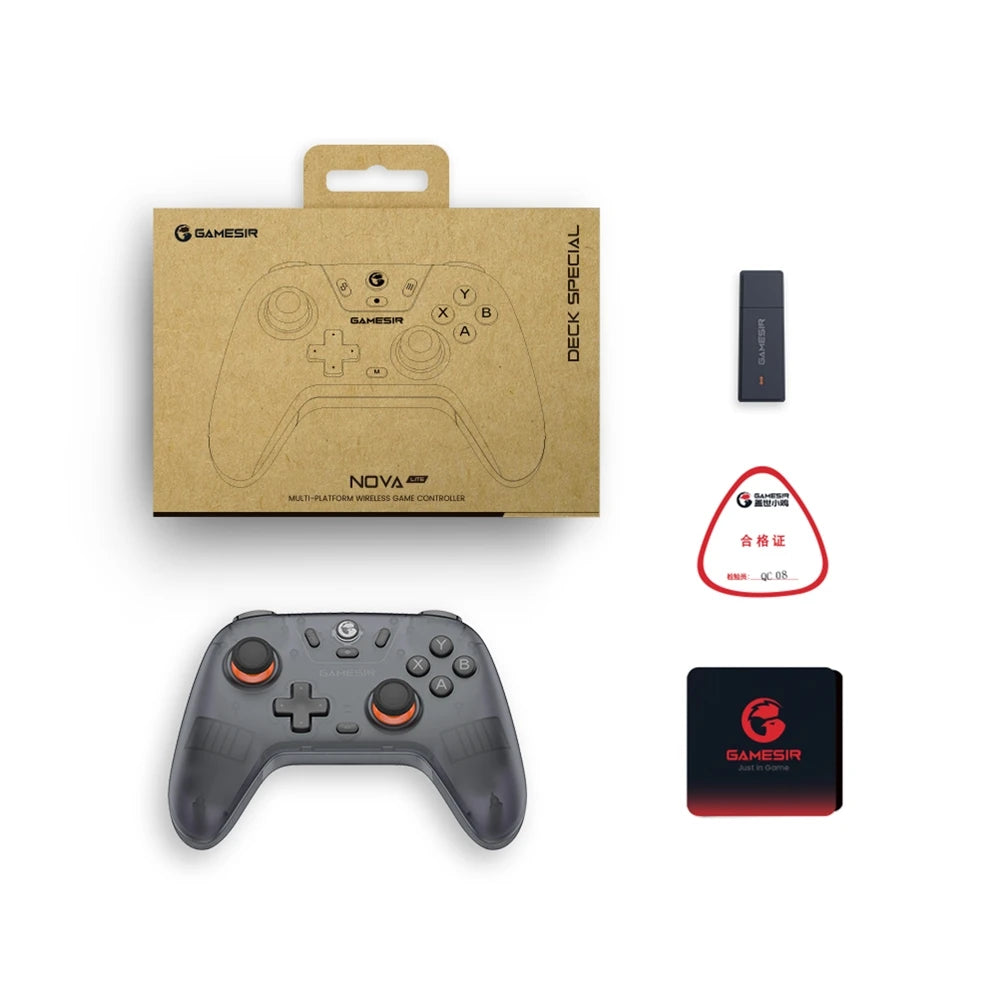 GameSir T4 Nova Lite – Mando inalámbrico para Switch, PC, Steam, iPhone y Android