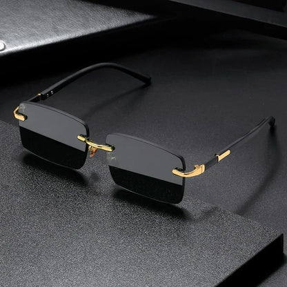 Gafas Retro Sin Montura – Fashion Hombre