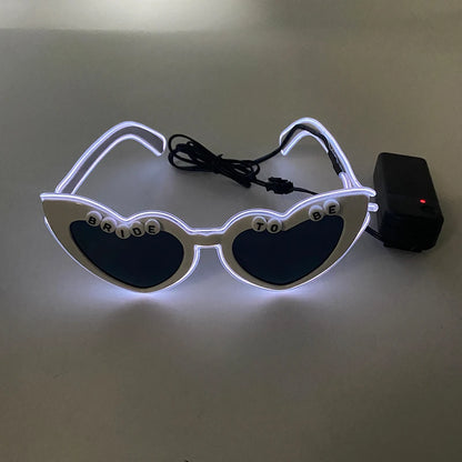 Gafas LED “Just Married” – Regalo Divertido Novios
