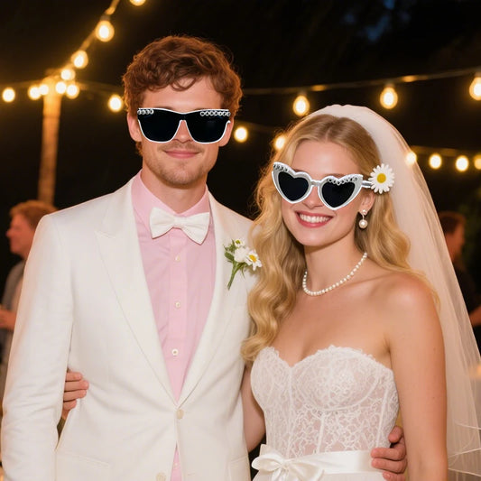 Gafas LED “Just Married” – Regalo Divertido Novios