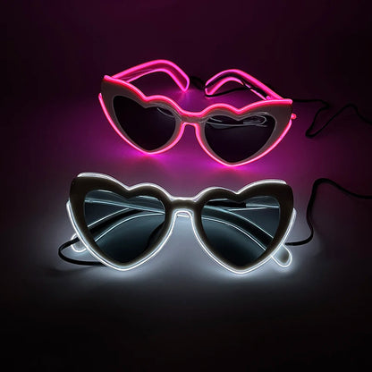 Gafas LED “Just Married” – Regalo Divertido Novios