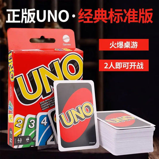 Uno Original Roja – 112 Cartas, Portátil y Perfecto para Jugar con Amigos