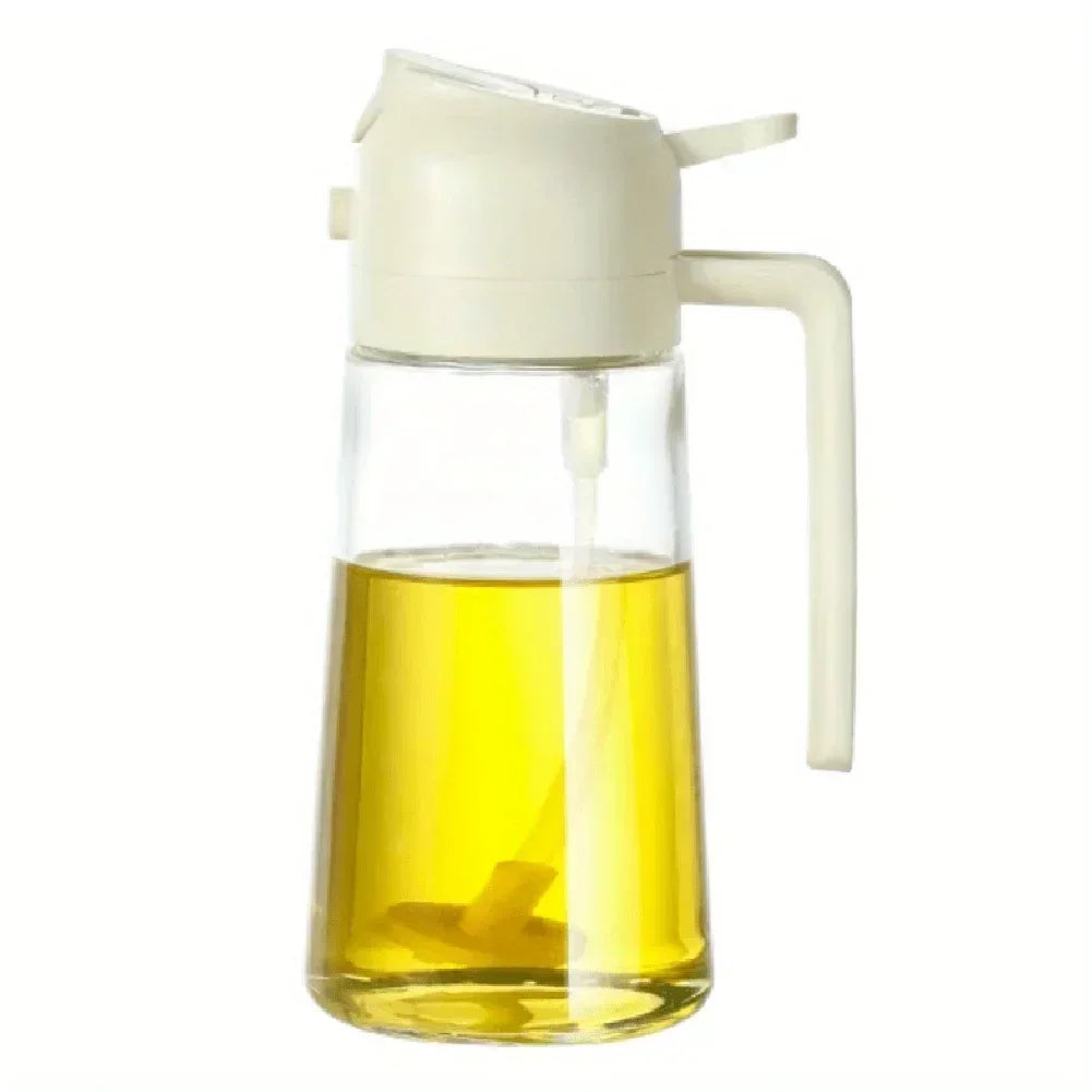 2/1pc Oil Sprayer Spray for 2 in 1 500ml Oil Sprayer & Pourer Plastic Spray Bottle Kitchen Gadget Sets Accessories Camping BBQ