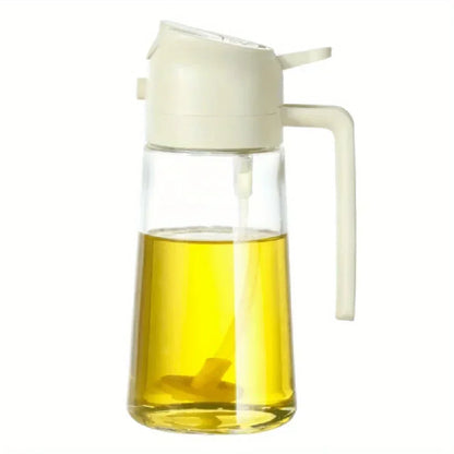 2/1pc Oil Sprayer Spray for 2 in 1 500ml Oil Sprayer & Pourer Plastic Spray Bottle Kitchen Gadget Sets Accessories Camping BBQ