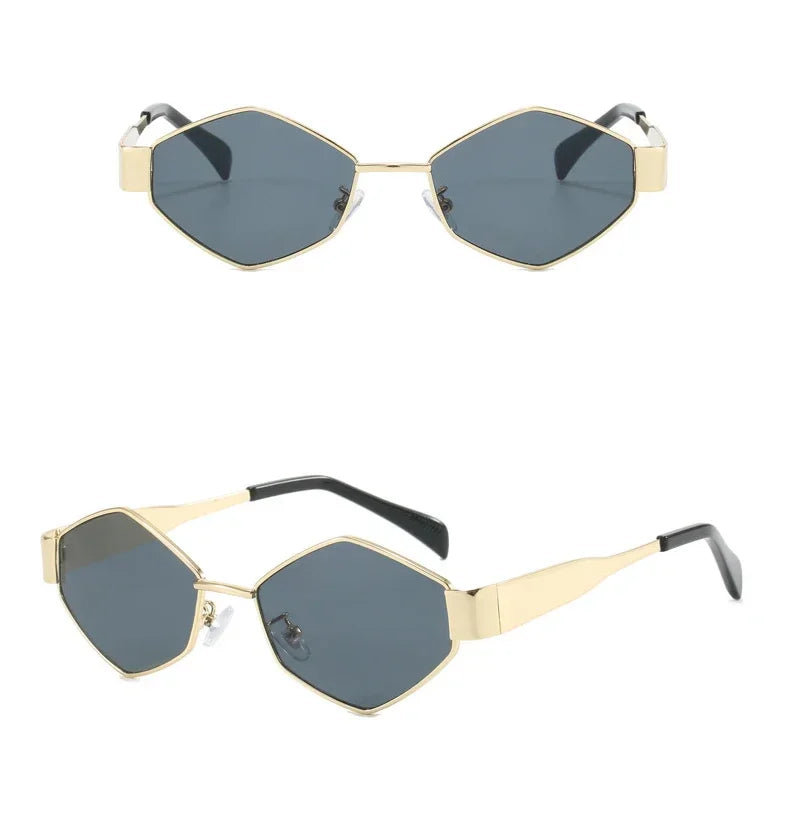 Gafas Hexagon Unisex – Lujo y Marco Pequeño