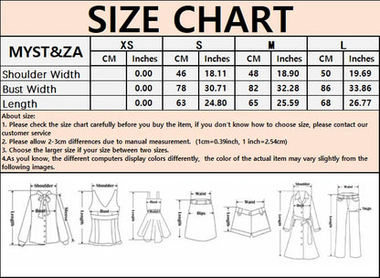 MYST&ZA2025 Summer New Women's Wear Pin-Decorated Sleeveless Double-Breasted V-Neck Top + Simple Mid-Waist Casual Pants Set
