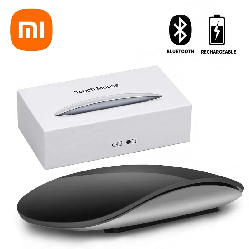 Ratón Inalámbrico Xiaomi Bluetooth – Recargable, Silencioso y Ultrafino, compatible con PC, Mac y iPad