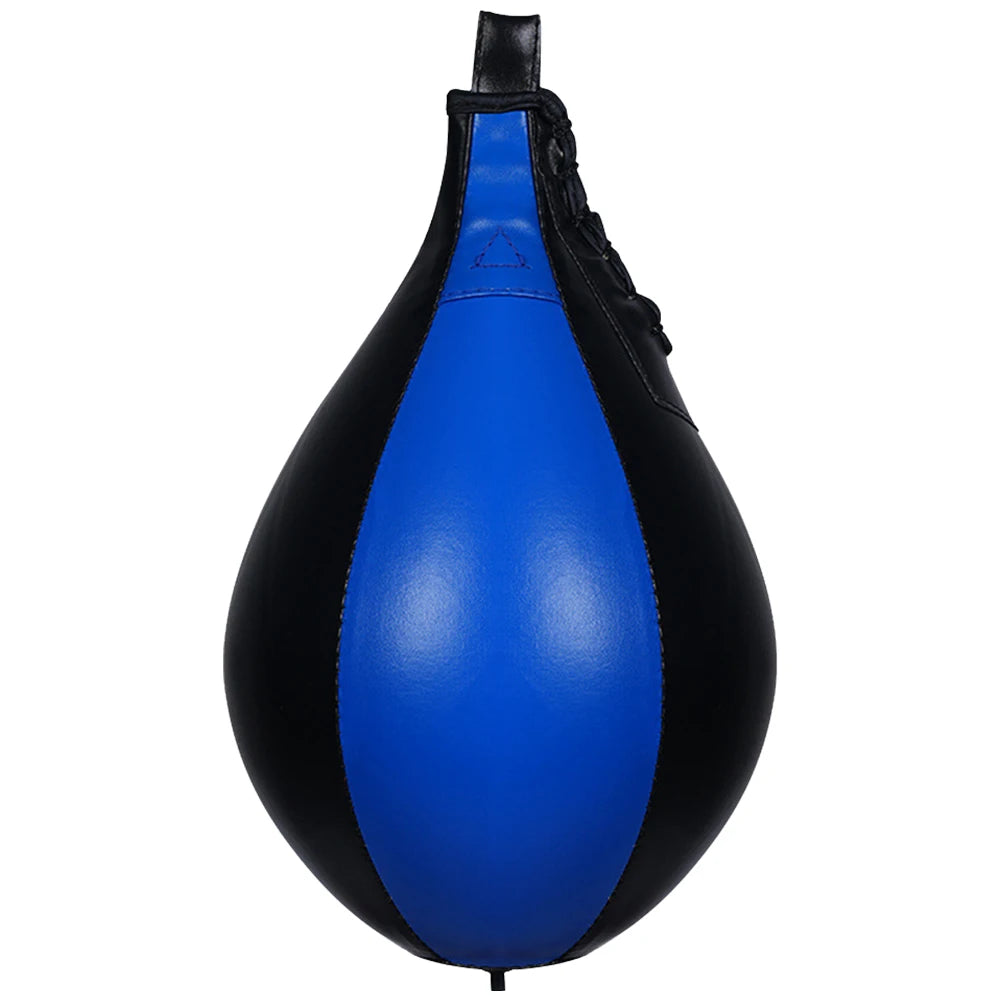 Pelota de Velocidad de Boxeo Colgante | Saco de Boxeo de Piel Sintética PU | Bola de Reflejos para Boxeo, Alivio del Estrés y Entrenamiento de Golpeo | Equipo de Boxeo