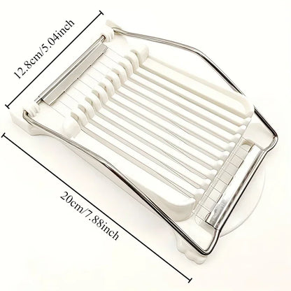 Multifunctional Luncheon Meat Slicer Stainless Steel Fruit Slicer Household Egg Hot Dog Cheese Slicer Kitchen Tools