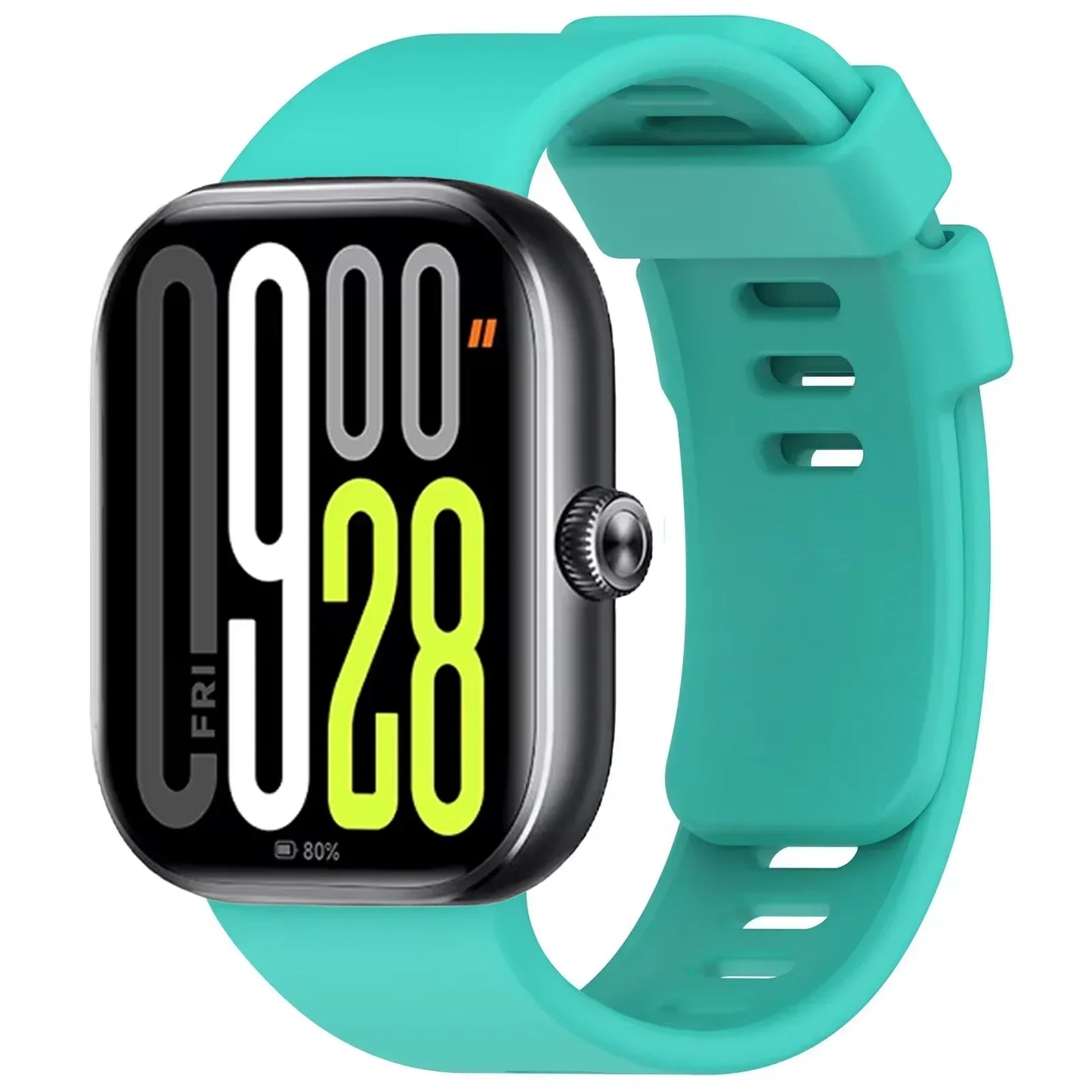 Correa Deportiva de Silicona para Redmi Watch 4/5 y Xiaomi Mi Band 8/9 Pro.