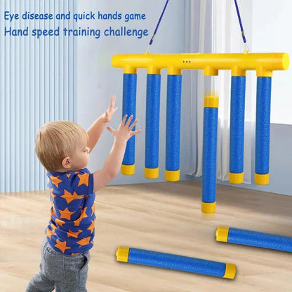 Juego de Desafío Palitos que Caen | Juguete Infantil de Atrapar Palitos | Entrenamiento de Reflejos, Educativo, Interactivo Padres-Hijos, Juguete Deportivo