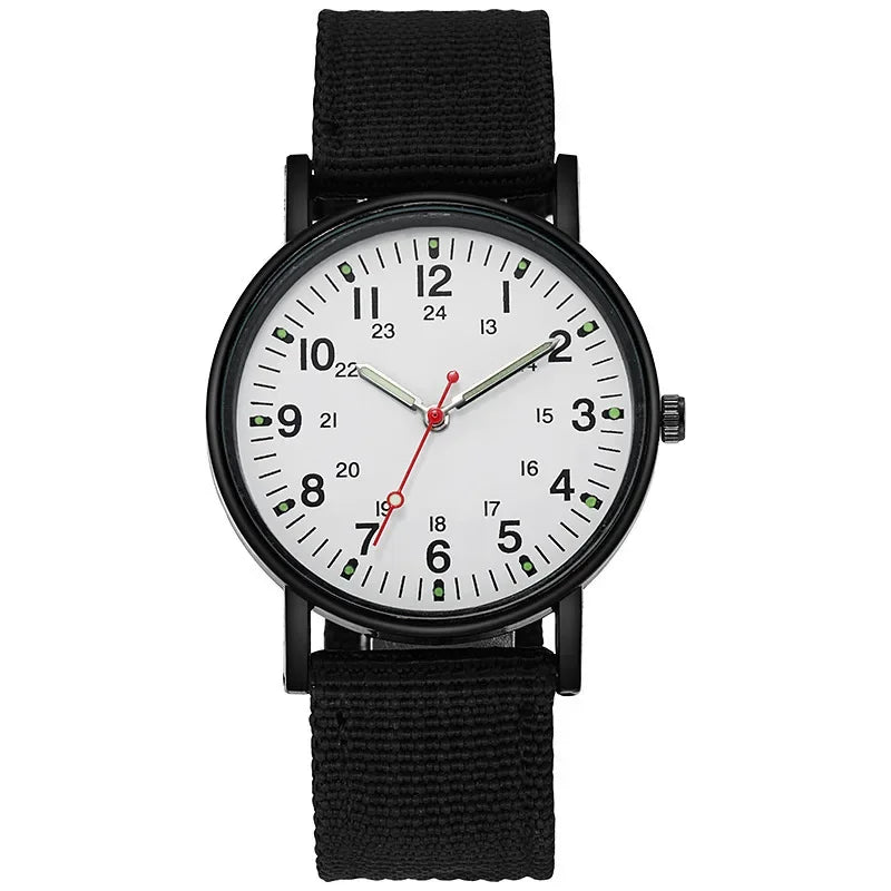 Reloj Militar Hombre – Deportivo, Cuarzo, Nylon y Luminiscente