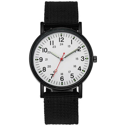Reloj Militar Hombre – Deportivo, Cuarzo, Nylon y Luminiscente