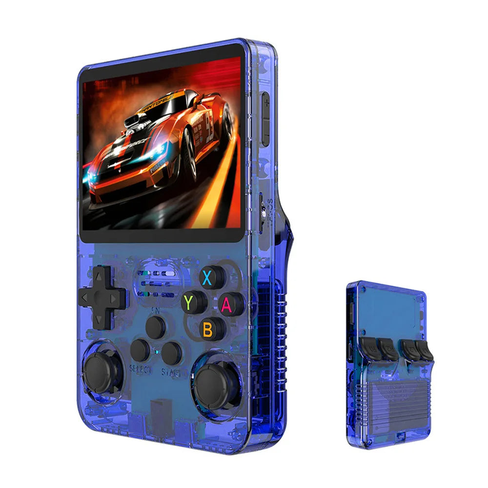 R36S Consola Retro Portátil – 3.5" | Linux Open Source | 128GB de Juegos