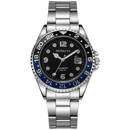 Reloj Deportivo para Hombre 2025 – Lujo Militar de Acero Completo, Cuarzo de Alta Gama.