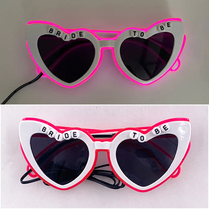 Gafas LED “Just Married” – Regalo Divertido Novios