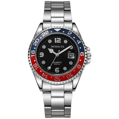 Reloj Deportivo para Hombre 2025 – Lujo Militar de Acero Completo, Cuarzo de Alta Gama.