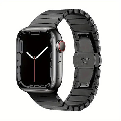 Correa de Titanio para Apple Watch – Acero Inoxidable Compatible con Series 3 al 11 y Ultra